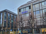 Fasaden till SBCs kontor i Göteborg